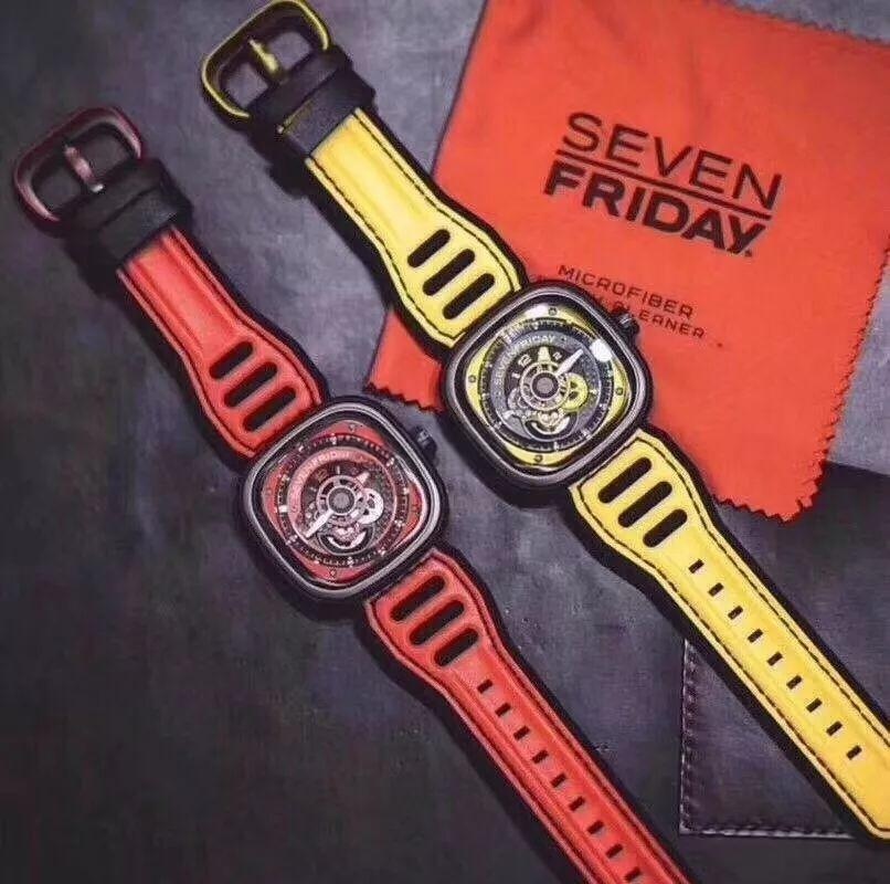 SV Factory Sevenfriday P3B/03 Sarı Kadran Replika Saat Gerçek-Replika Karşılaştırması İnceleme — 11. fotoğraf
