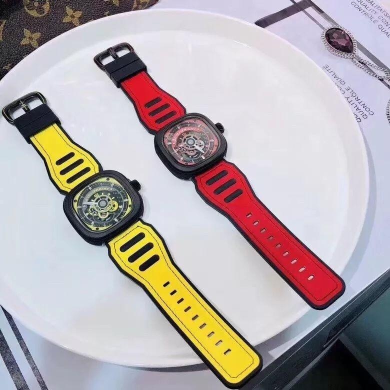 SV Factory Sevenfriday P3B/03 Sarı Kadran Replika Saat Gerçek-Replika Karşılaştırması İnceleme — 12. fotoğraf