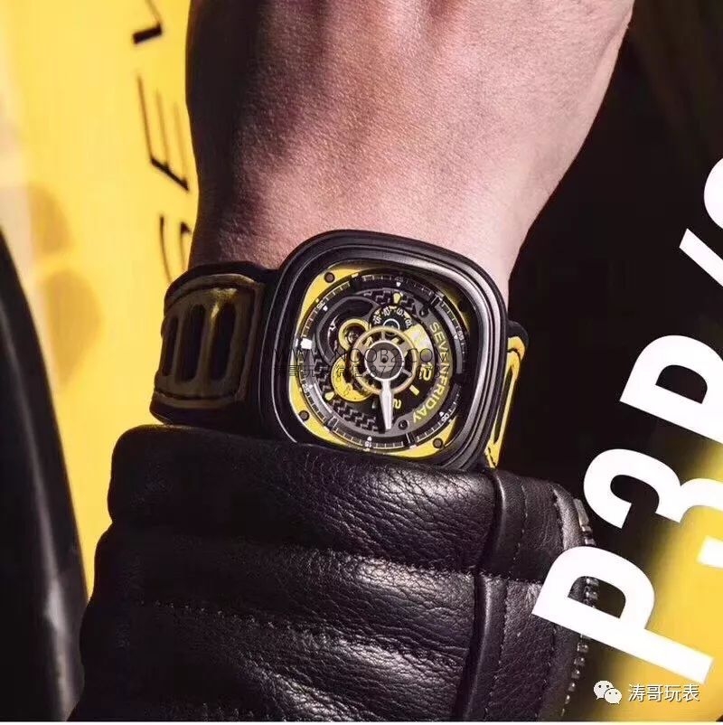SV Factory Sevenfriday P3B/03 Sarı Kadran Replika Saat Gerçek-Replika Karşılaştırması İnceleme — 18. fotoğraf