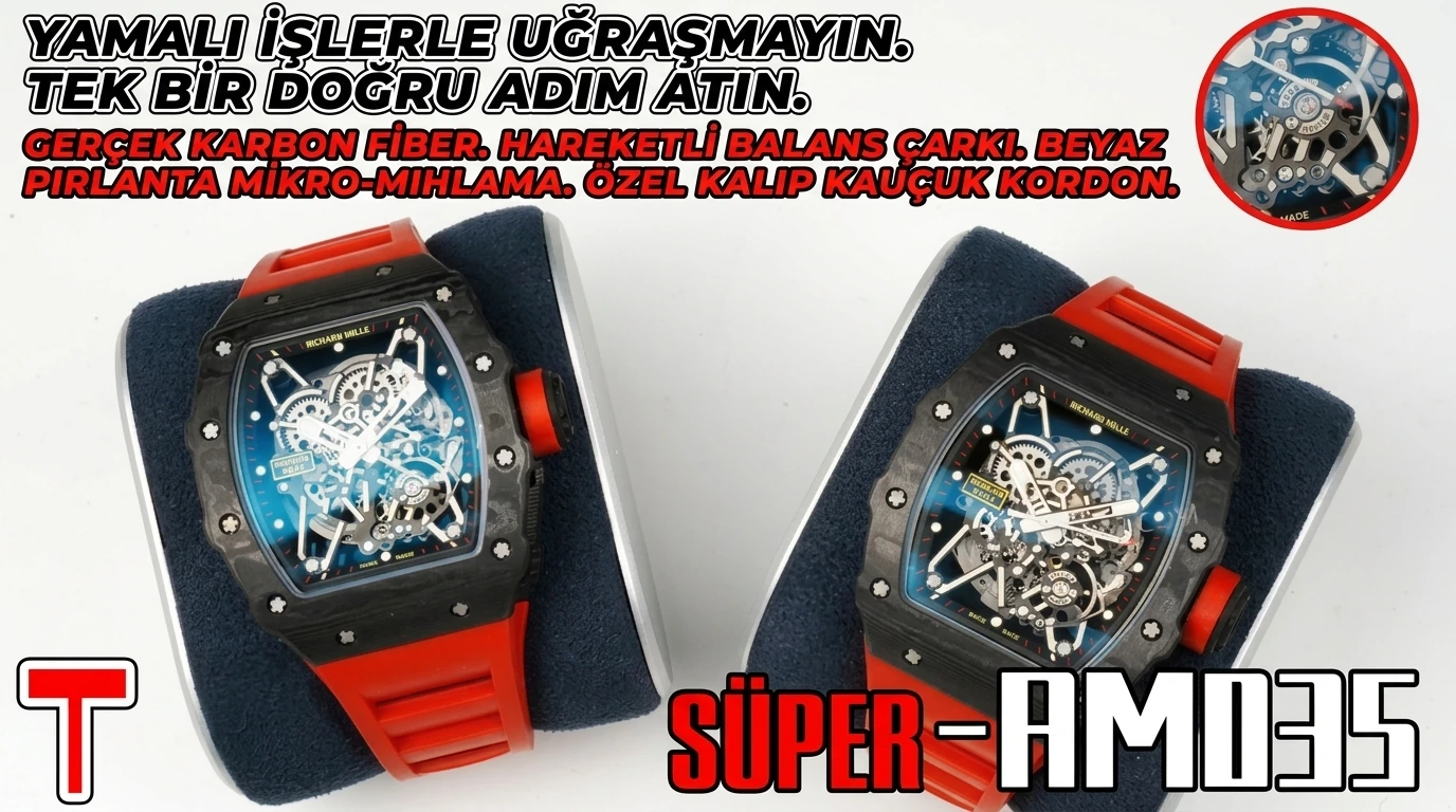Richard Mille RM35-02 ZF Factory İncelemesi - Ön Görünüm ve Kasa Tasarımı
