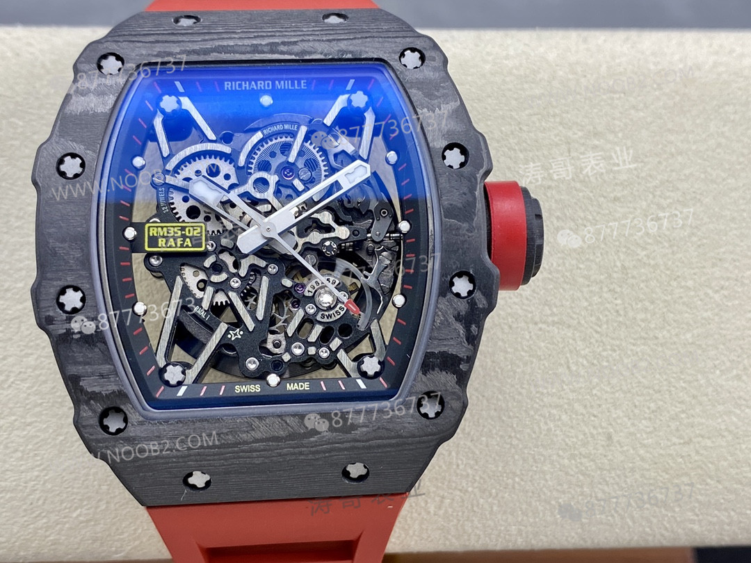 T+ Fabrikası Richard Mille RM35-02: Bu kalite ZF gibi büyük fabrikaları rahatça geçer (balans çarkı hareketli) — 2. fotoğraf