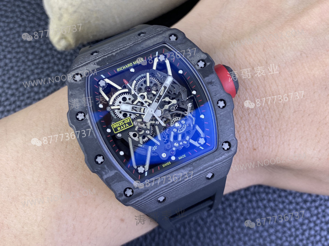 T+ Fabrikası Richard Mille RM35-02: Bu kalite ZF gibi büyük fabrikaları rahatça geçer (balans çarkı hareketli) — 14. fotoğraf