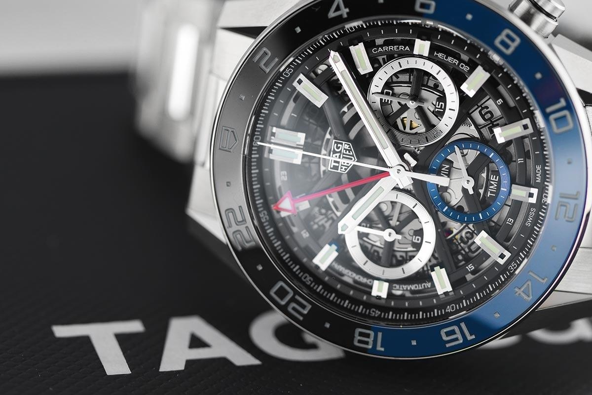 Tag Heuer Carrera Kalibre Heuer 02 GMT 45mm saat