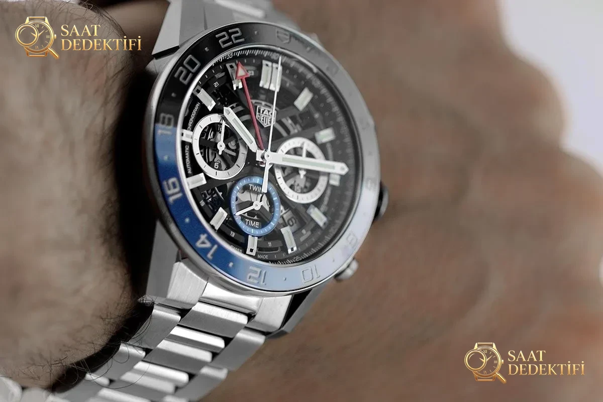 02 GMT Twin Time Kol Üstünde