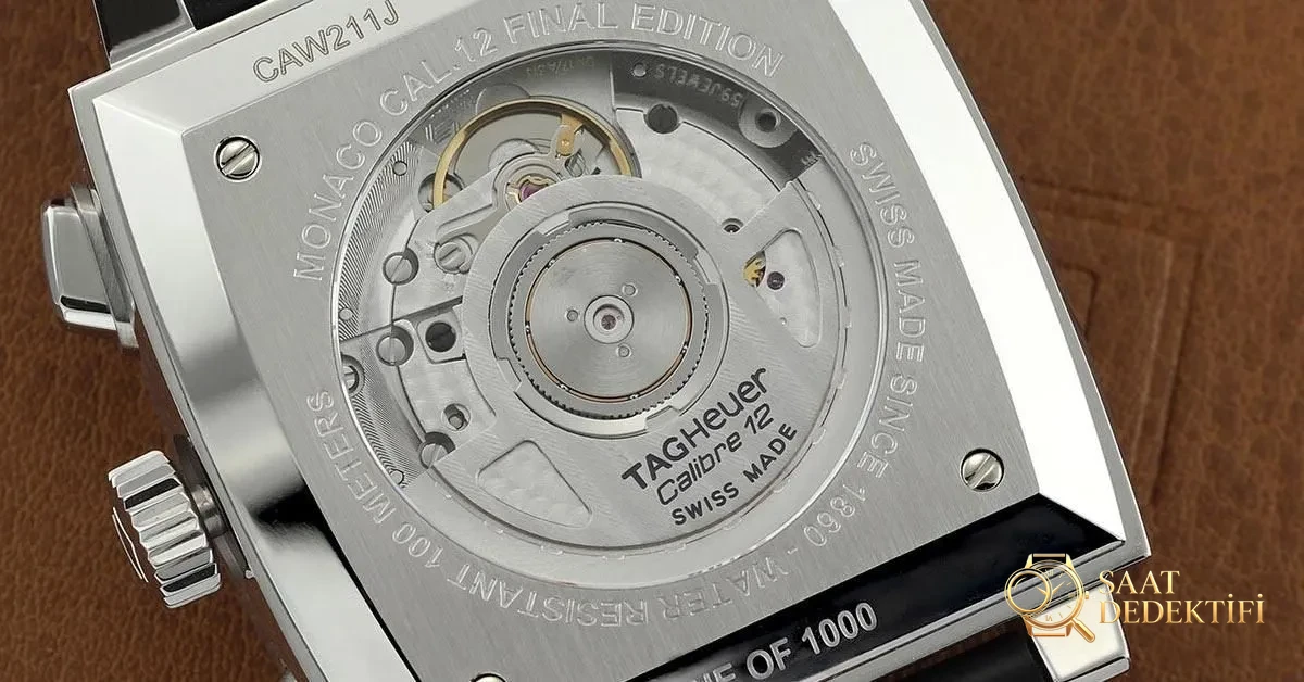 Tag Heuer Monaco Kalibre 12 Final Edition Mekanizma