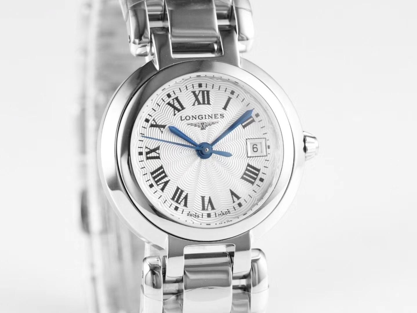 Tanrıça modeli GS Factory Longines PrimaLuna serisi L8.110.4.87.6 gerçek İsviçre mekanizmalı replika saat, orijinalle karşılaştırınca nasıl? Bir bakışta sahte olduğu belli olur mu? — 4. fotoğraf