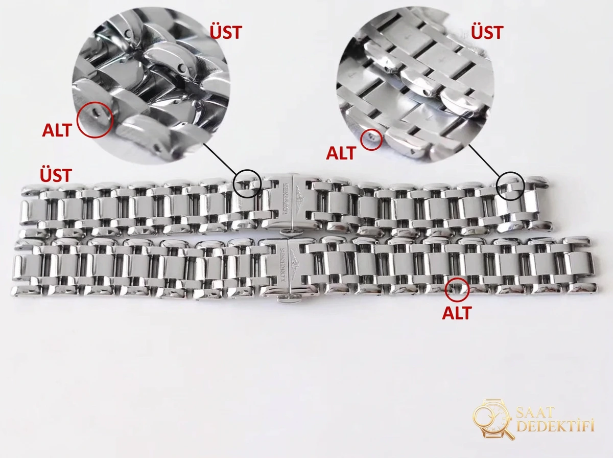 Tanrıça modeli GS Factory Longines PrimaLuna serisi L8.110.4.87.6 gerçek İsviçre mekanizmalı replika saat, orijinalle karşılaştırınca nasıl? Bir bakışta sahte olduğu belli olur mu? - Kasa Çeliği ve Polisaj Kalitesi