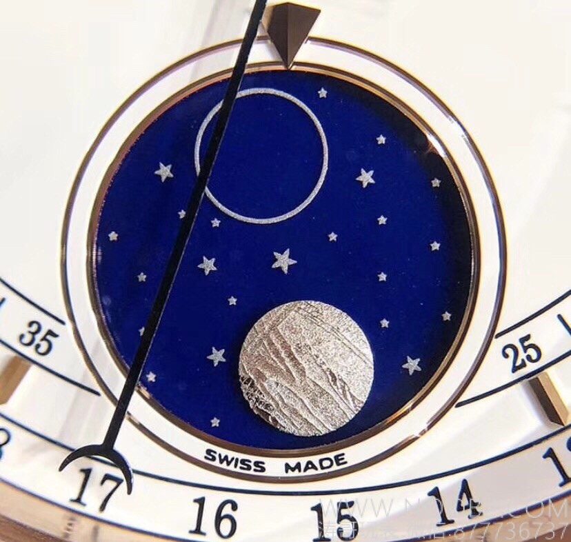 Tarih artık geri de ayarlanabiliyor! ZZ Factory Rolex Cellini Moonphase 50535 replika, 3195 mekanizması, roze altın 39 mm inceleme — 3. fotoğraf