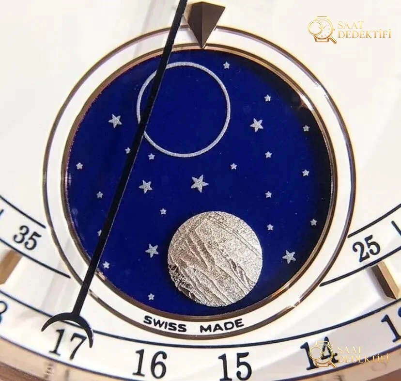 The date can now be set back! ZZ Factory Rolex Cellini Moonphase 50535 replica, movement 3195, rose gold 39 mm review - Case Profile and Crown Review