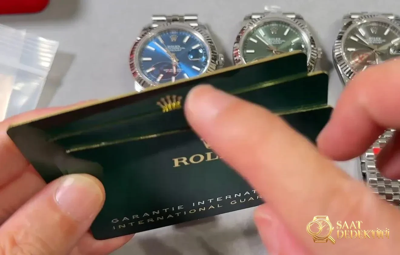 Rolex Card