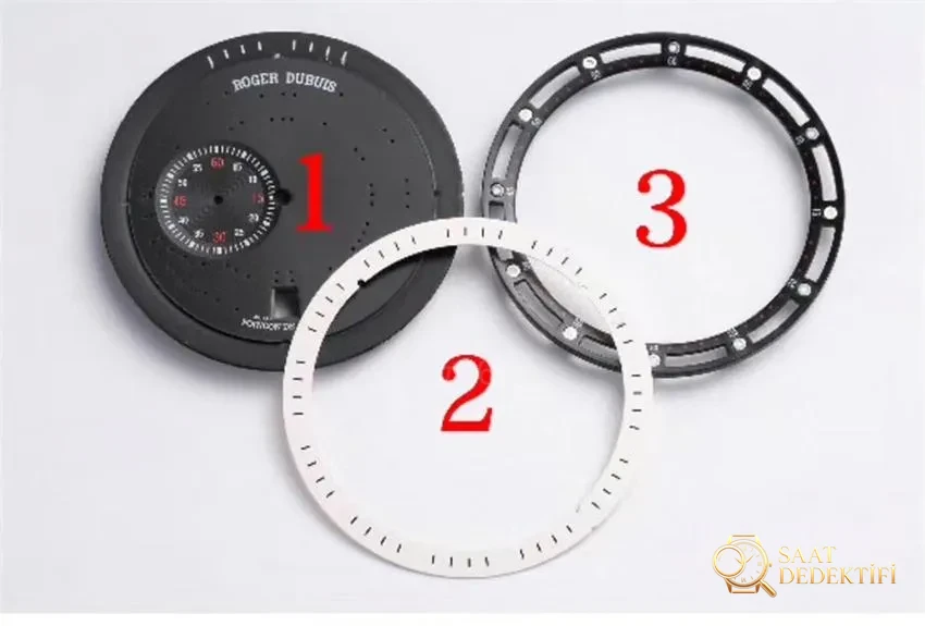 TBF Factory Roger Dubuis EXCALIBUR (Excalibur serisi) 0542 (0543) saat incelemesi - Toka İçi Mikro Ayar Mekanizması