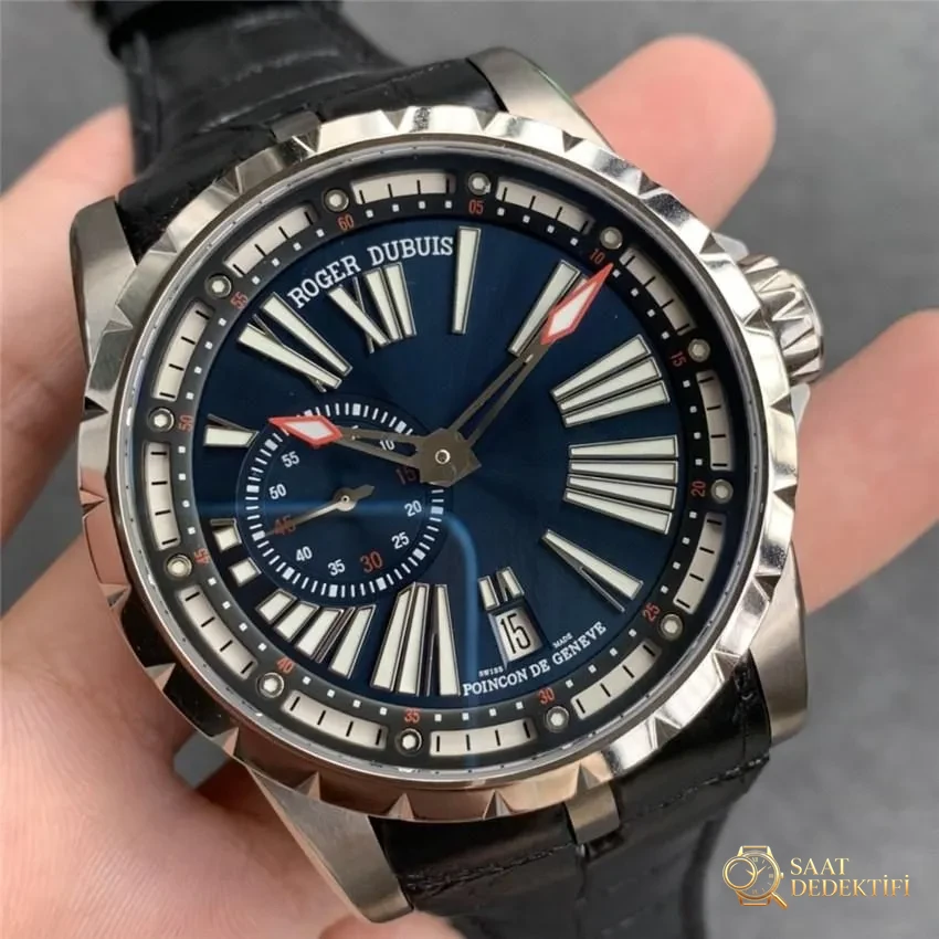 TBF Factory Roger Dubuis EXCALIBUR (Excalibur serisi) 0542 (0543) saat incelemesi - Mekanizma Regülatör ve Sapma Ayar Bloğu