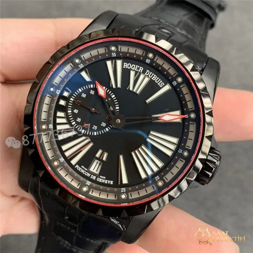TBF Factory Roger Dubuis EXCALIBUR (Excalibur serisi) 0542 (0543) saat incelemesi - Yan Profil Kalınlık ve Ergonomik Kavis