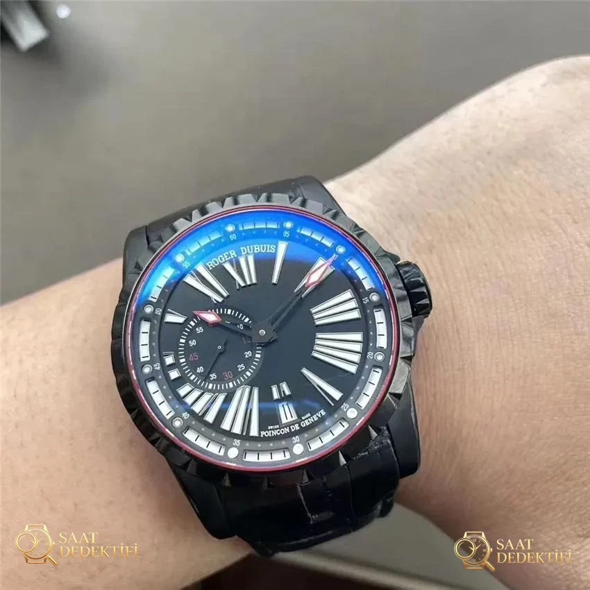 TBF Factory Roger Dubuis EXCALIBUR (Excalibur serisi) 0542 (0543) saat incelemesi - Çelik Bilezik Esneme ve Tolerans Testi