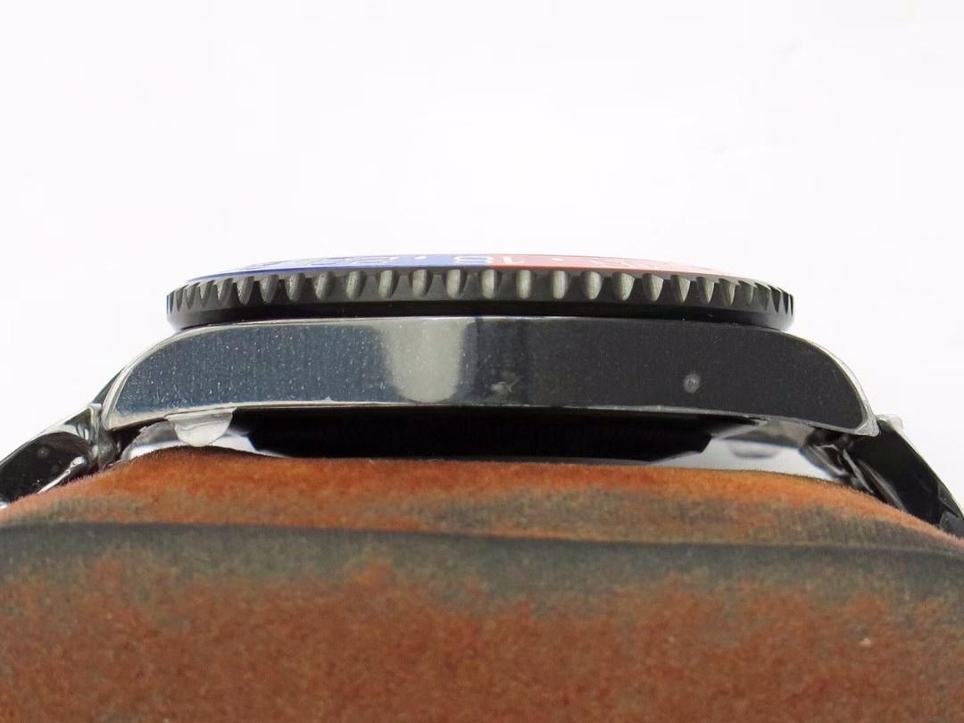TBLACK Rolex GMT-Master Siyah Kaplama REVENGE Özel Üretim Milgauss Revenge Serisi Replika Saat — 19. fotoğraf