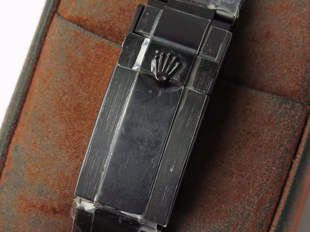 TBLACK Rolex GMT-Master Siyah Kaplama REVENGE Özel Üretim Milgauss Revenge Serisi Replika Saat — 21. fotoğraf