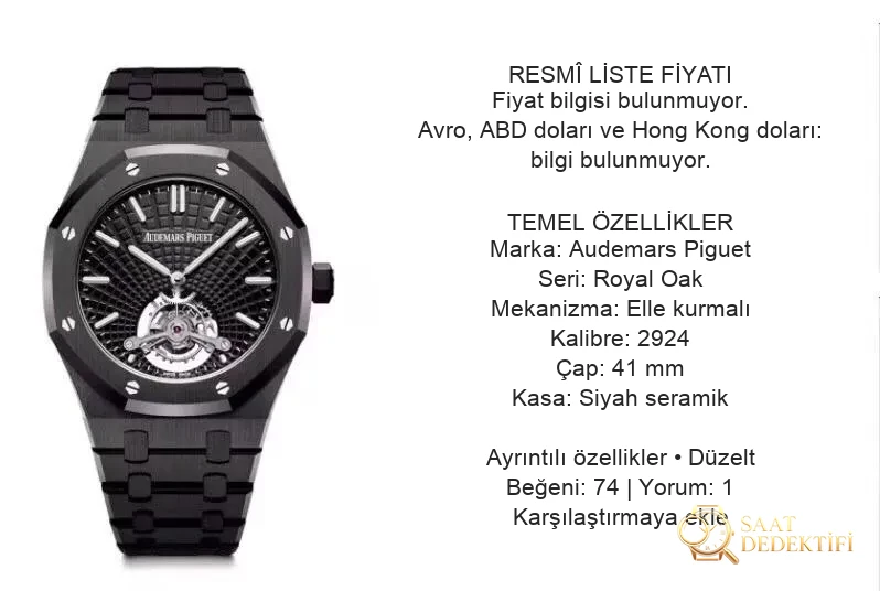 Teknik bölüm: 2019 R8 Factory yeni Audemars Piguet Royal Oak Black Warrior tourbillon ultra ince replika saat almaya değer mi? - Kadran Detayı ve Bezel İşçiliği