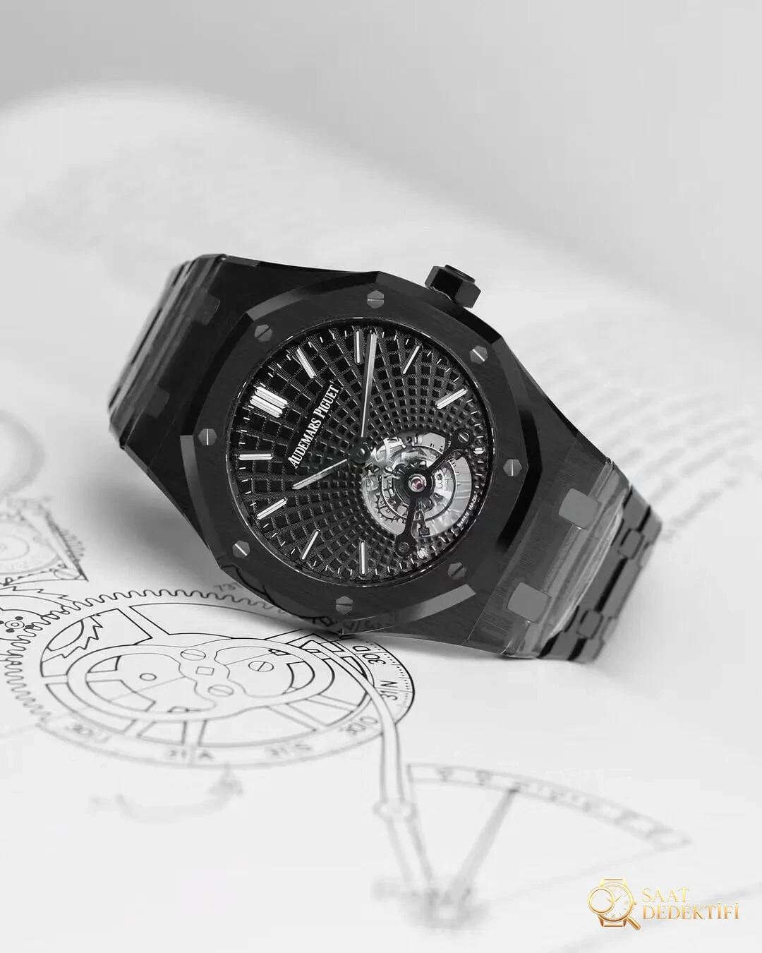 Teknik bölüm: 2019 R8 Factory yeni Audemars Piguet Royal Oak Black Warrior tourbillon ultra ince replika saat almaya değer mi? - Cam Yansıma Önleyici (AR) Kaplama