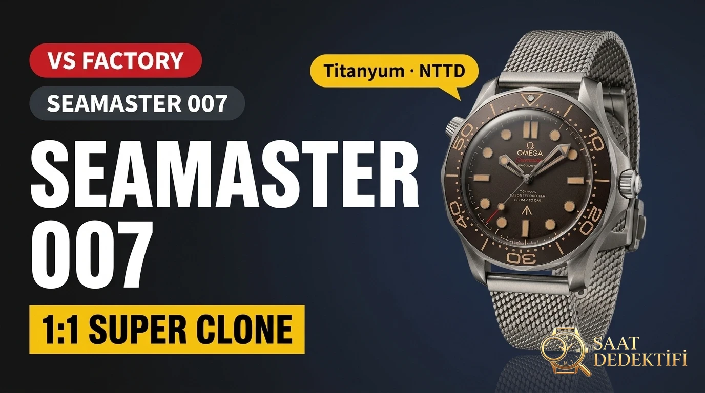 Technische Überprüfung: VS Factory Omega Seamaster Diver 300M 007 „No Time To Die“ (V4-Titan und V3-Rahmen)
