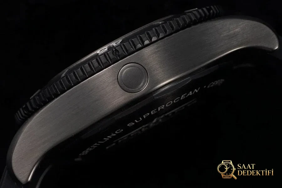 TF Factory Breitling Superocean serisi M17368B71B1S1 saatin incelemesi - Klips Kilidi ve Lazer Damgalar