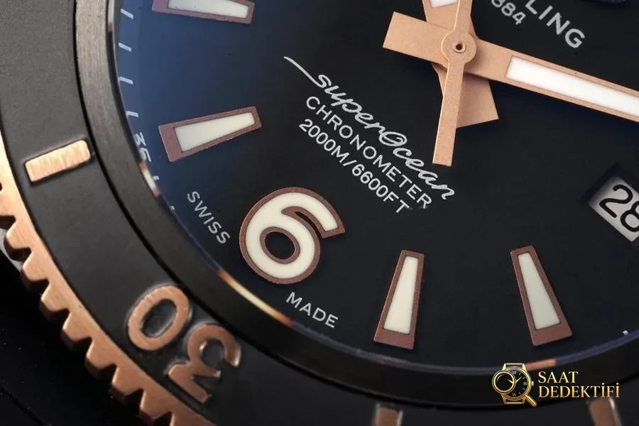 TF Factory Breitling Superocean Serisi U17368221B1S1 Saat İncelemesi - Bilezik, Toka ve Klips Mekanizması