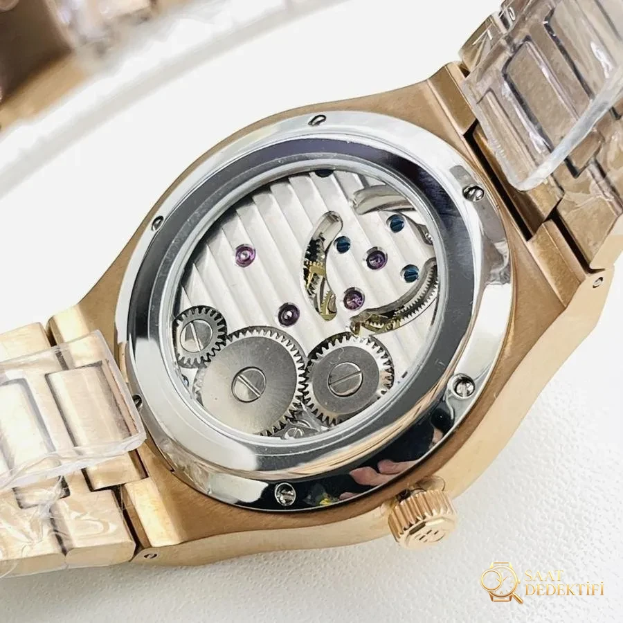 TFS Factory Girard-Perregaux 2021 LAUREATO serisi 99105-41-232-41A gerçek tourbillon V2 yükseltilmiş sürüm kol saati - Bilezik, Toka ve Klips Mekanizması