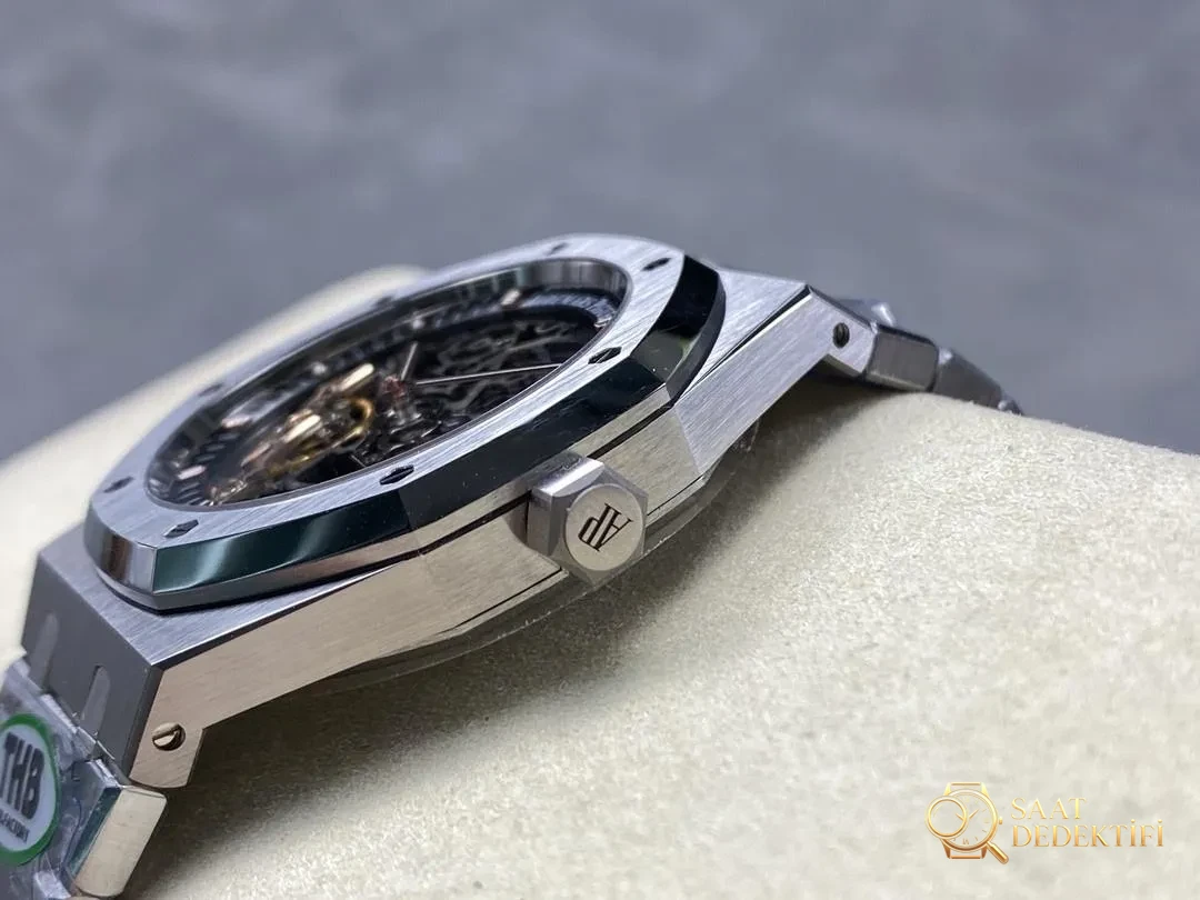 THB Factory AP Audemars Piguet iskeletonlu 15407 V2 sürümü alınmaya değer mi? - Kasa Çeliği ve Polisaj Kalitesi