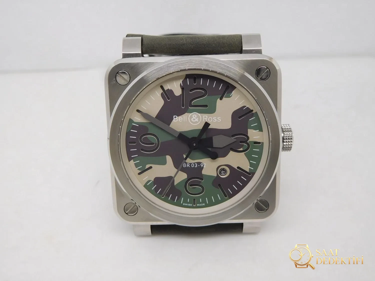 Bell Ross, BR03-92, Camo Watch, Camouflage, Green Camo, Miyota 9015, PVD, TK Factory