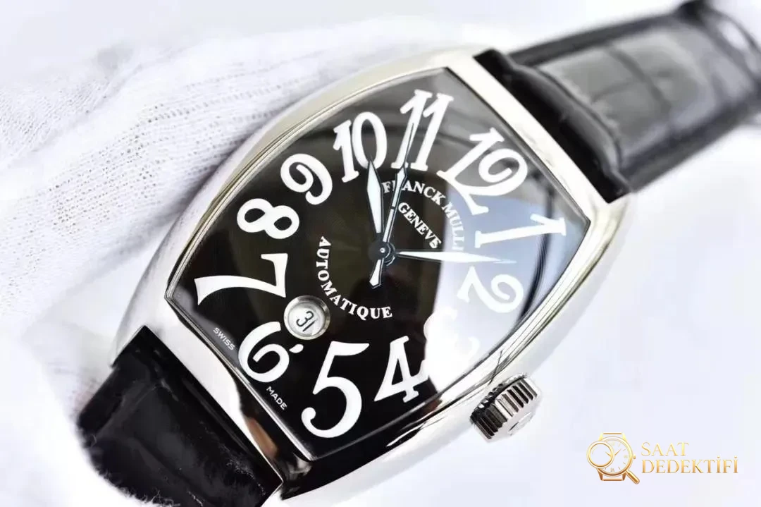 Tonneau kasa kol saati: GF Factory Franck Muller 8880 orijinal karşılaştırmalı inceleme - Kadran Detayı ve Bezel İşçiliği