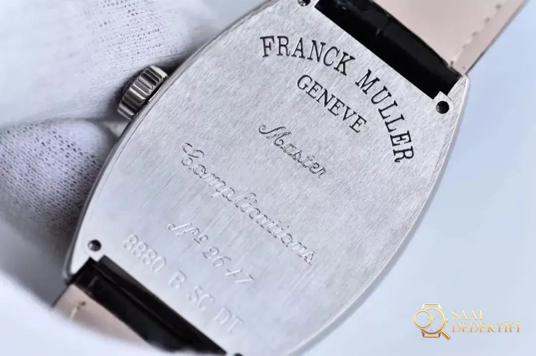 Tonneau kasa kol saati: GF Factory Franck Muller 8880 orijinal karşılaştırmalı inceleme - Makro Kadran ve İndeks İşçiliği