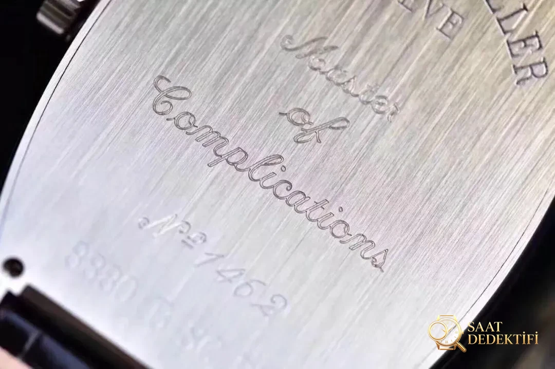 Tonneau kasa kol saati: GF Factory Franck Muller 8880 orijinal karşılaştırmalı inceleme - Toka İçi Mikro Ayar Mekanizması