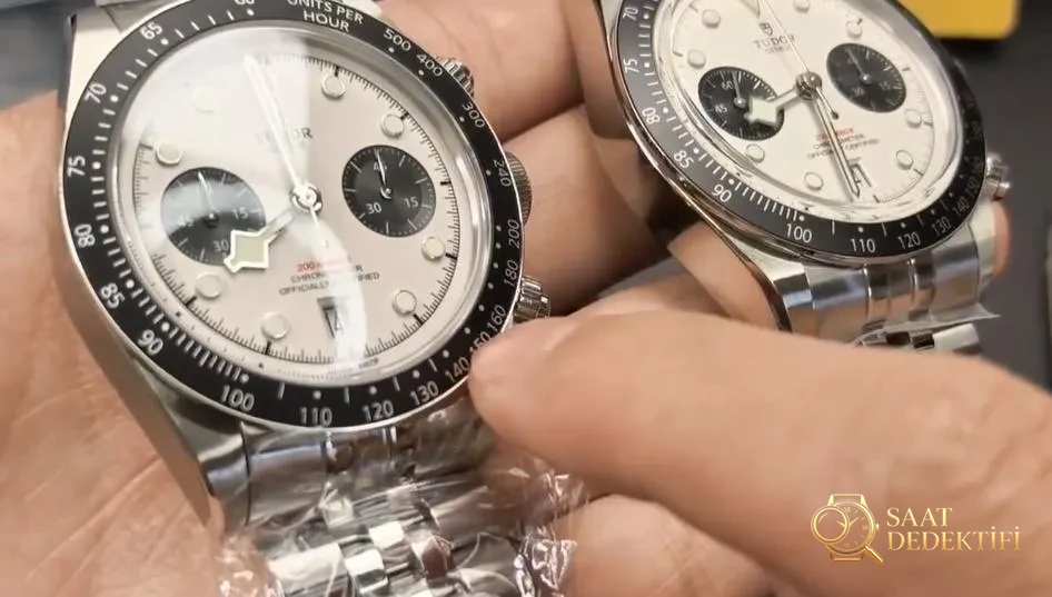 Tudor Black Bay Chrono M79360N M+F vs ZF - Arka Kapak ve Mekanizma Detayı