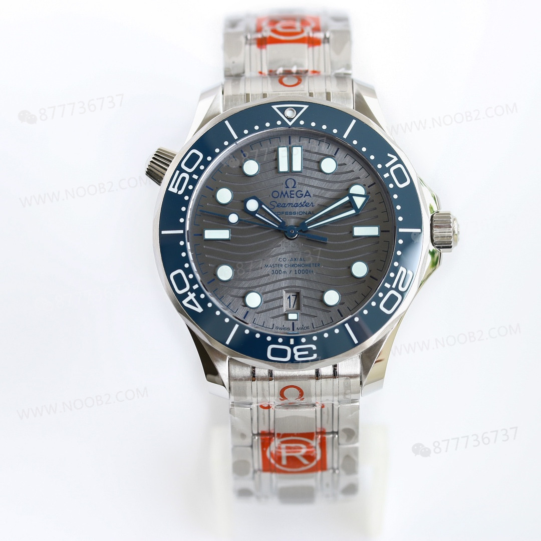 Tüm renk serisinde zam: OR Factory Omega Seamaster 300M mavi-gri kadran — 2. fotoğraf