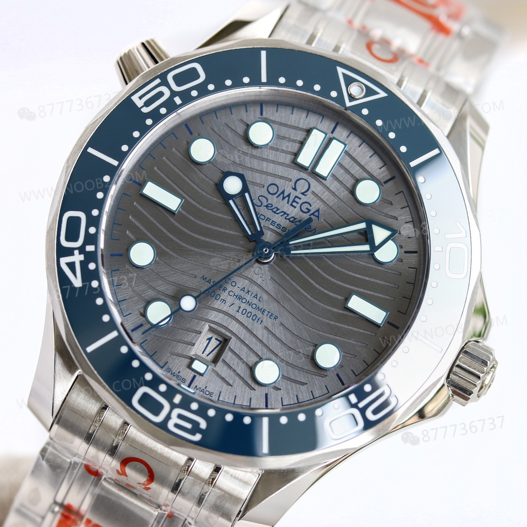 Tüm renk serisinde zam: OR Factory Omega Seamaster 300M mavi-gri kadran — 3. fotoğraf
