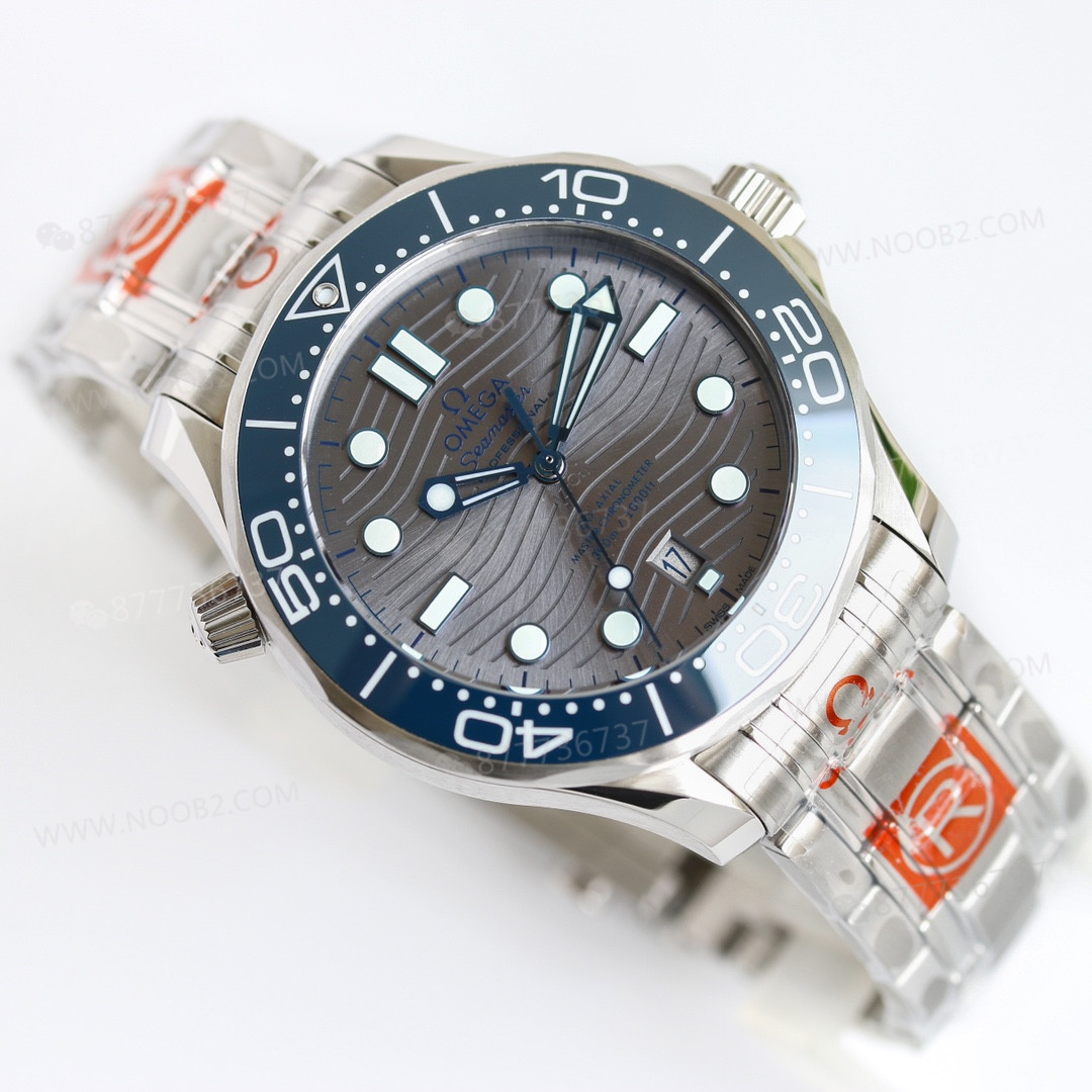 Tüm renk serisinde zam: OR Factory Omega Seamaster 300M mavi-gri kadran — 4. fotoğraf