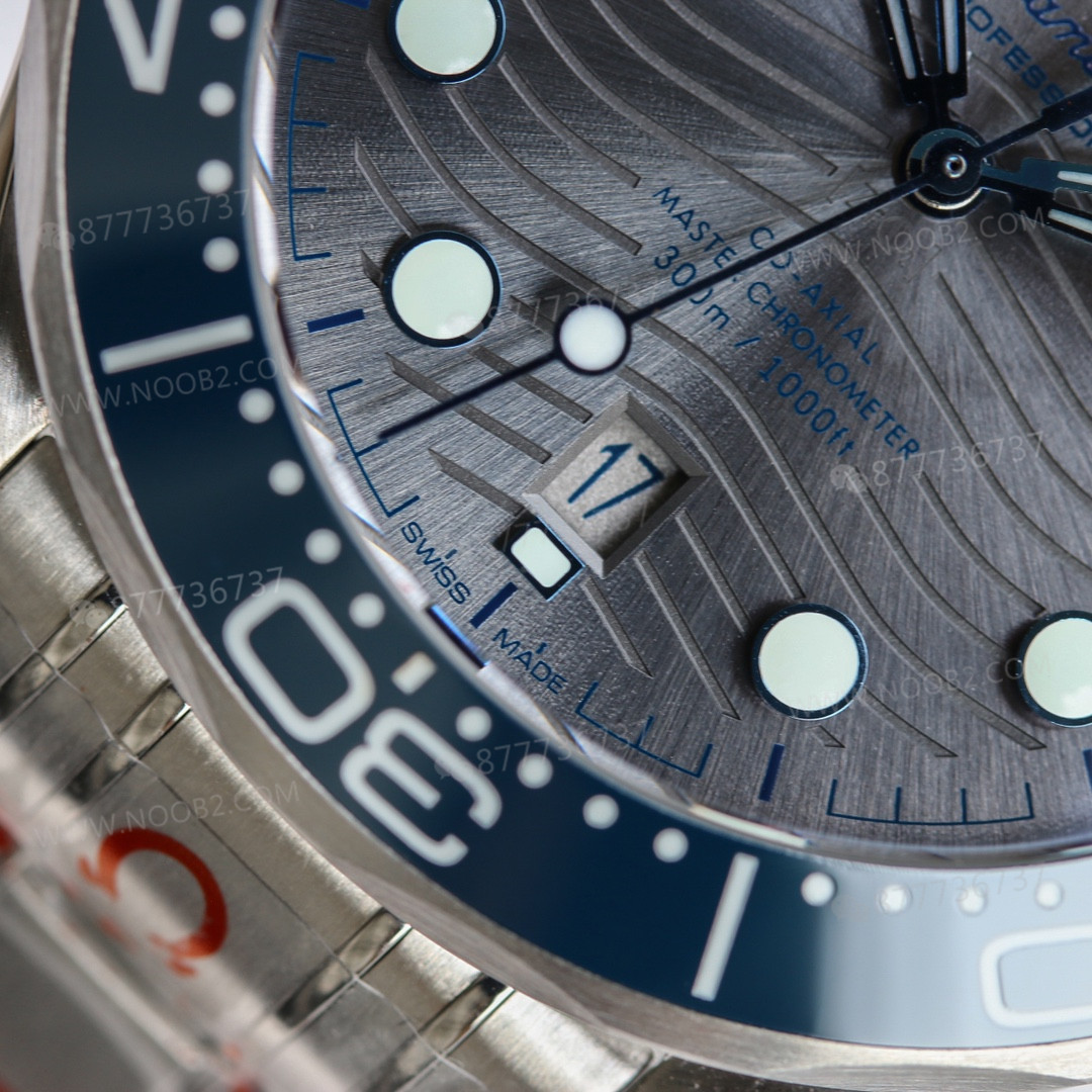 Tüm renk serisinde zam: OR Factory Omega Seamaster 300M mavi-gri kadran — 6. fotoğraf