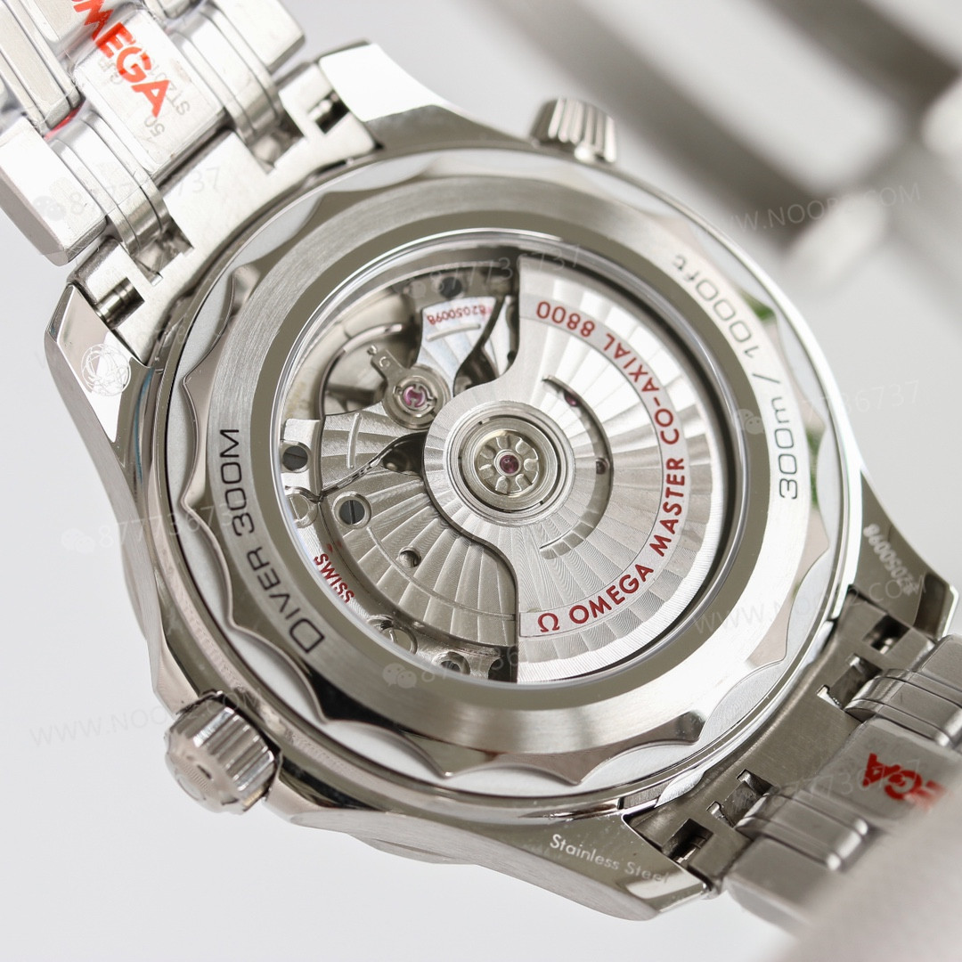 Tüm renk serisinde zam: OR Factory Omega Seamaster 300M mavi-gri kadran — 9. fotoğraf