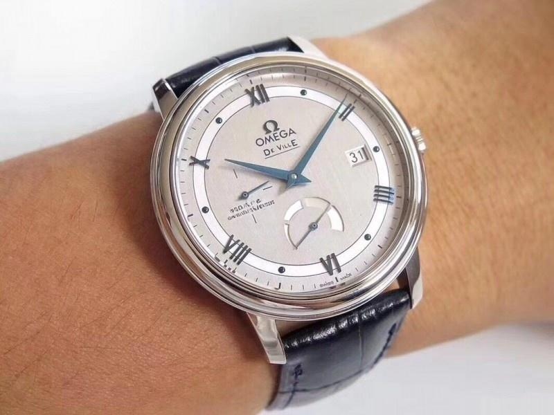 TW Factory Omega De Ville gerçek güç göstergeli 424 replika saat ne seviyede? Kalitesi nasıl? — 1. fotoğraf