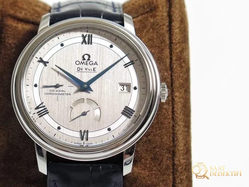 TW Factory Omega De Ville gerçek güç göstergeli 424 replika saat ne seviyede? Kalitesi nasıl? - Arka Kapak ve Mekanizma Detayı