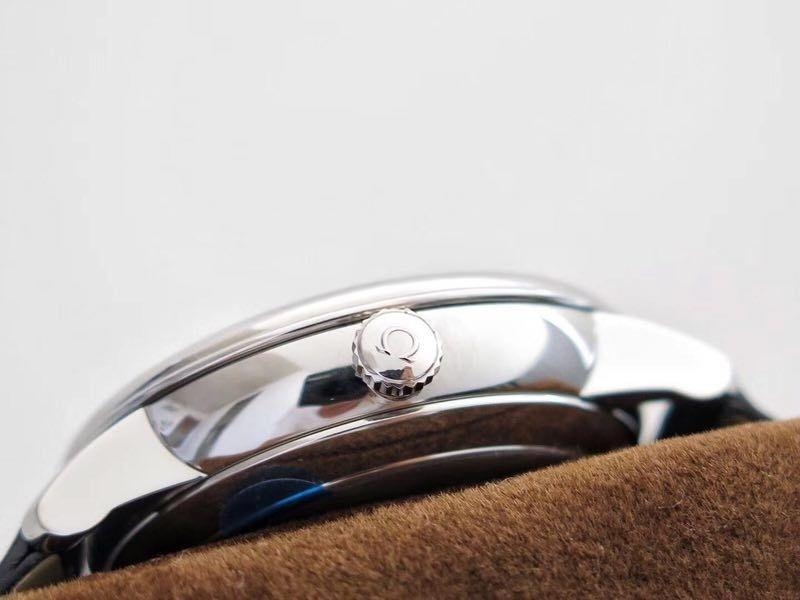 TW Factory Omega De Ville gerçek güç göstergeli 424 replika saat ne seviyede? Kalitesi nasıl? — 7. fotoğraf