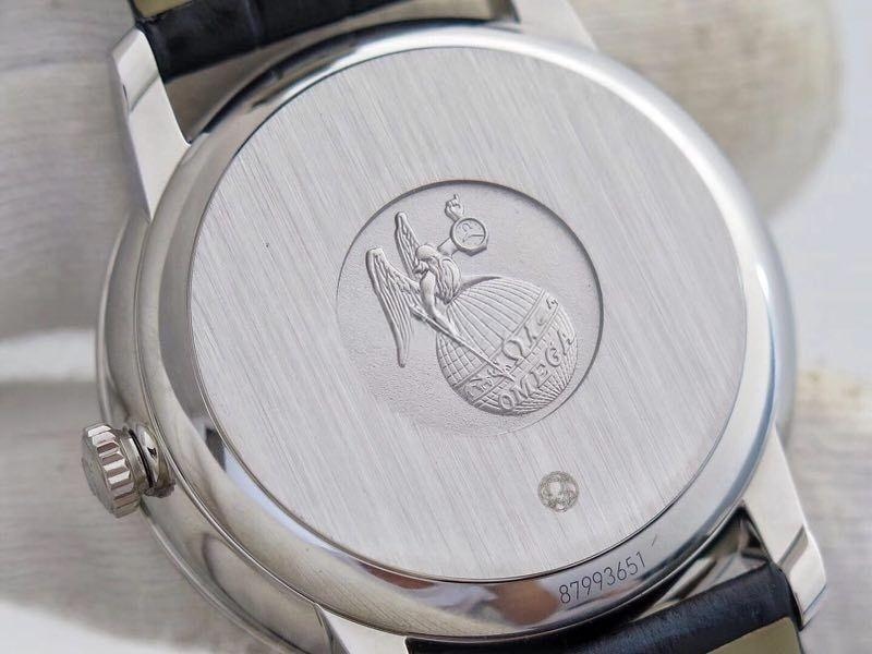 TW Factory Omega De Ville gerçek güç göstergeli 424 replika saat ne seviyede? Kalitesi nasıl? — 9. fotoğraf