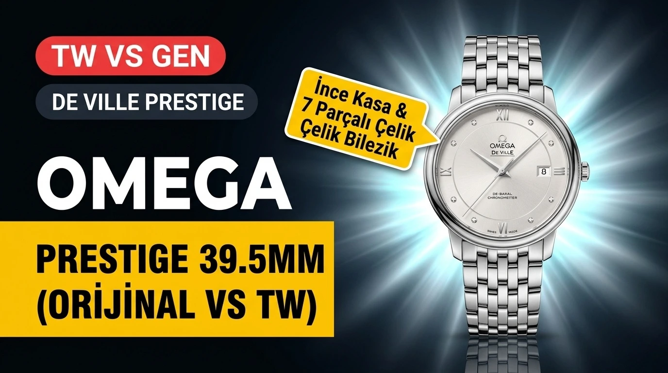 TW Factory Omega De Ville Prestige Orijinal Karşılaştırması