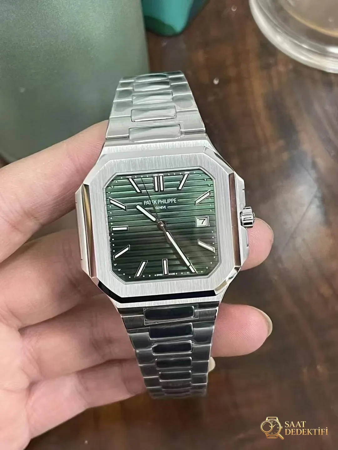Replika Patek Philippe Cubitus 5821 Yeşil