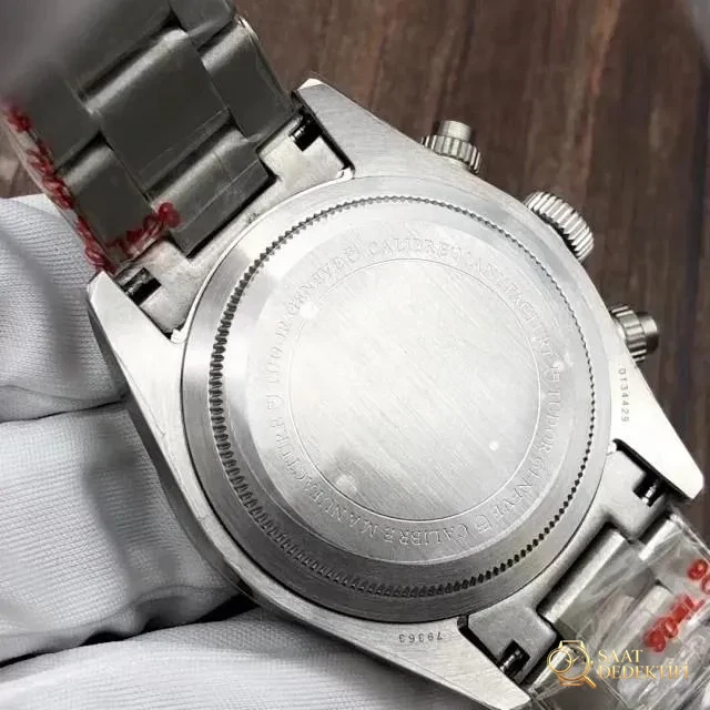 TW Factory Tudor Black Bay 79360 Panda Kadranlı Kronograf Replika Saat - Bilezik, Toka ve Klips Mekanizması