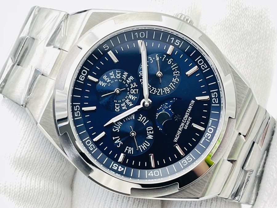 TWS Factory Vacheron Constantin Overseas serisi 4300V/120G-B102 sonsuz takvimli çok fonksiyonlu kol saati incelemesi — 16. fotoğraf