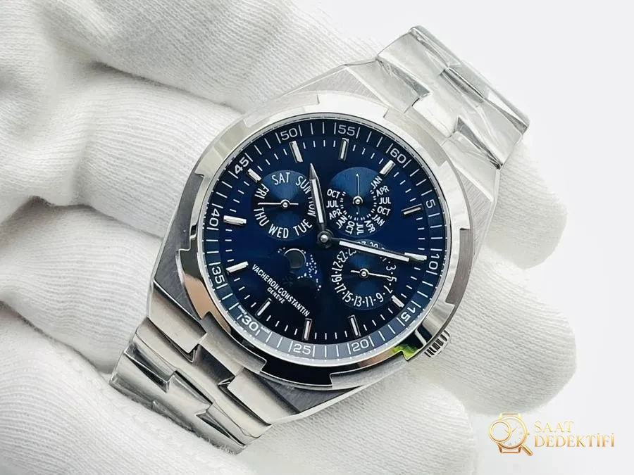 TWS Factory Vacheron Constantin Overseas serisi 4300V/120G-B102 sonsuz takvimli çok fonksiyonlu kol saati incelemesi - Bilezik Bakla Ayrımı ve Pim Yapısı