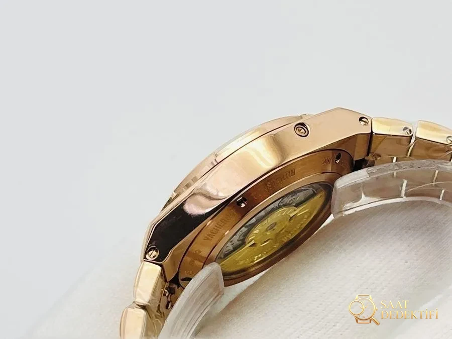 TWS Factory Vacheron Constantin Overseas serisi 4300V/120G-B102 sonsuz takvimli çok fonksiyonlu kol saati incelemesi - Makro Mekanizma Köprüleri ve Cenevre Çizgileri