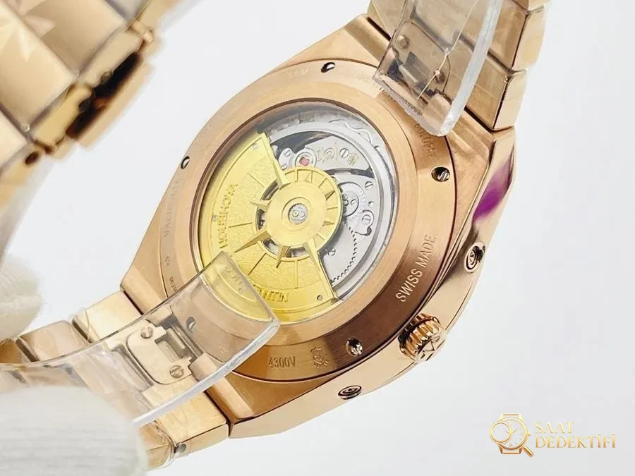 TWS Factory Vacheron Constantin Overseas serisi 4300V/120G-B102 sonsuz takvimli çok fonksiyonlu kol saati incelemesi - Balans Çarkı ve Zemberek Aksamı
