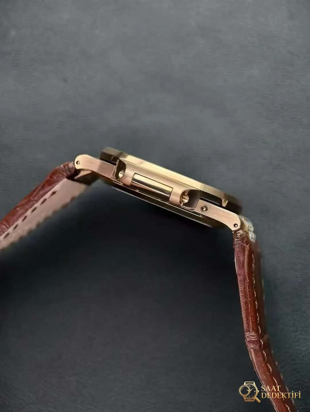 UMI Factory Patek Philippe Nautilus 5724R 114 Gram Tam Ağırlıklı T Kesim Büyük Elmas Bezel Tanıtımı - Makro Kadran ve İndeks İşçiliği