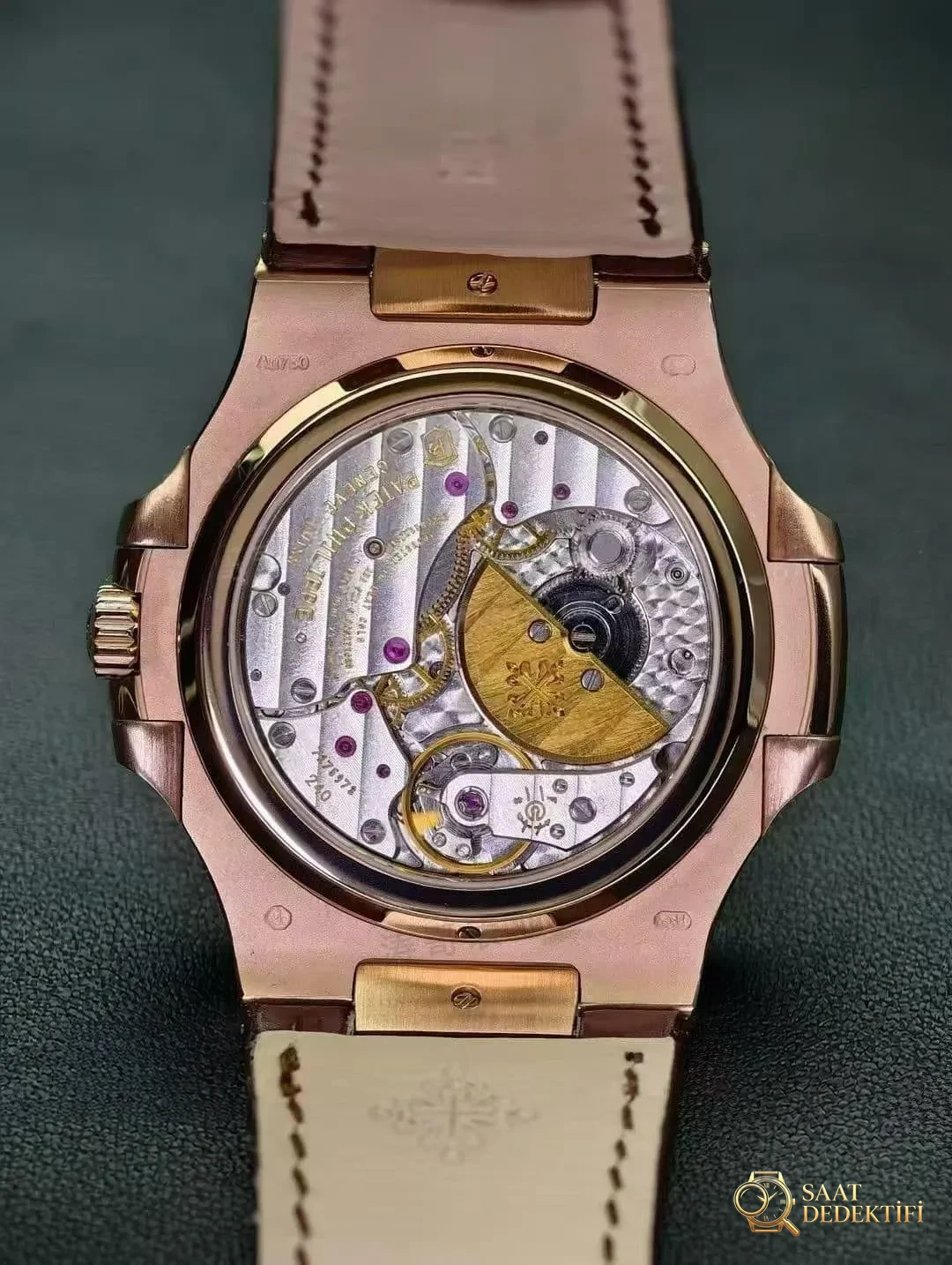 UMI Factory Patek Philippe Nautilus 5724R 114 Gram Tam Ağırlıklı T Kesim Büyük Elmas Bezel Tanıtımı - Klips Kilidi ve Lazer Damgalar